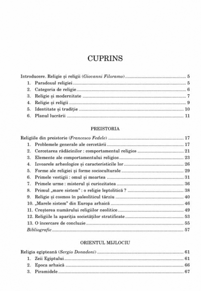 Istoria religiilor vol.1 - Religiile Antice - Giovanni Filoramo