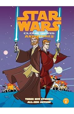 Coperta cărții 'Star Wars: Clone Wars Adventures: Vol. 1 - Haden Blackman'