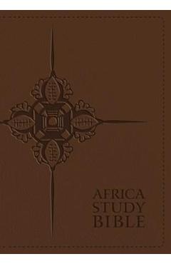 Coperta cărții 'NLT Africa Study Bible (Tan): God's Word Through African Eyes - John Jusu'