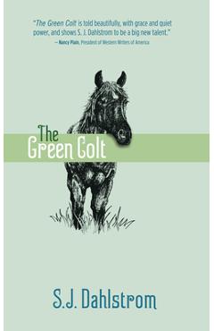 Coperta cărții 'The Green Colt: The Adventures of Wilder Good #4 - S. J. Dahlstrom'