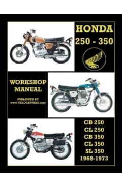 Honda Cb250, Cl250, Cb350, Cl350 & SL 350 1968 to 1973 Workshop Manual - Floyd Clymer