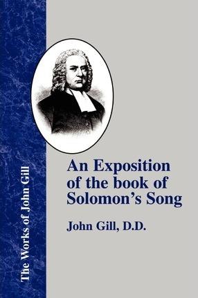 Coperta cărții 'An Exposition of the Book of Solomon's Song - John Gill'