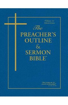 Poza produsului Preacher's Outline & Sermon Bible-KJV-Hebrews-James - Leadership Ministries Worldwide