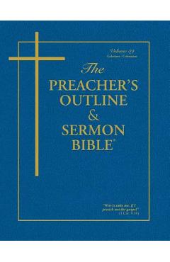 Poza produsului Preacher's Outline and Sermon Bible-KJV-Galatians-Colossians - Leadership Ministries Worldwide