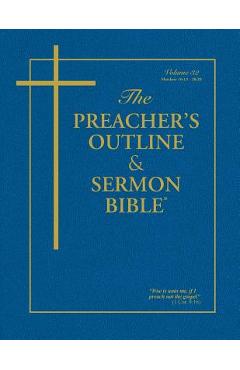 Poza produsului Preacher's Outline & Sermon Bible-KJV-Matthew 2: Chapters 16-28 - Leadership Ministries Worldwide