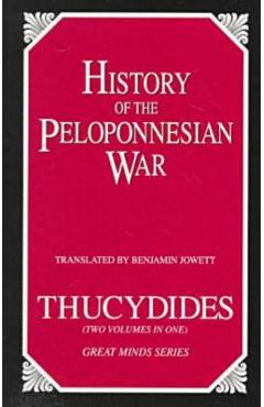 Coperta cărții 'History of the Peloponnesian War - Thucydides'