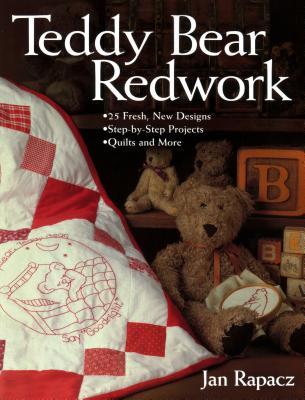 Teddy Bear Redwork - Jan Rapacz