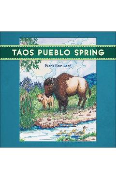 Coperta cărții 'Taos Pueblo Spring - The Taos Pueblo Tiwa Language Program'