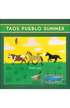 Coperta cărții 'Taos Pueblo Summer - The Taos Pueblo Tiwa Language Program'