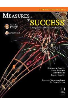 Poza produsului Measures of Success B-Flat Tenor Saxophone Book 2 - Deborah A. Sheldon