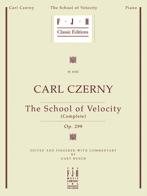 Carl Czerny -- School of Velocity (Complete), Op. 299 - Carly Czerny