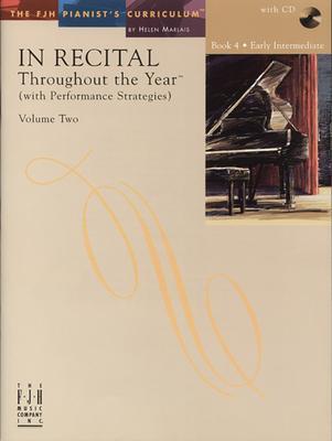 In Recital(r) Throughout the Year, Vol 2 Bk 4: With Performance Strategies - Helen Marlais