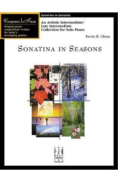 Coperta cărții 'Sonatina in Seasons - Kevin Olson'