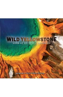 Coperta cărții 'Wild Yellowstone: Land of Geysers and Grizzlies - David Peterson'