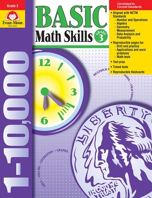 Basic Math Skills, Grade 3 Teacher Resource - Evan-moor Corporation