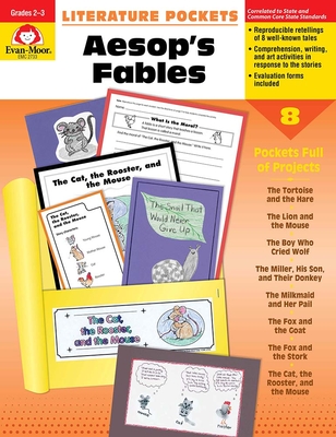 Literature Pockets: Aesop's Fables, Grade 2 - 3 Teacher Resource - Evan-moor Corporation