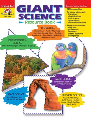 Giant Science Resource Book, Grade 1 - 6 Teacher Resource - Evan-moor Corporation