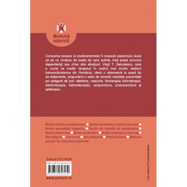  Bioterapie. Remedii Naturiste - Virgil T. Geiculescu