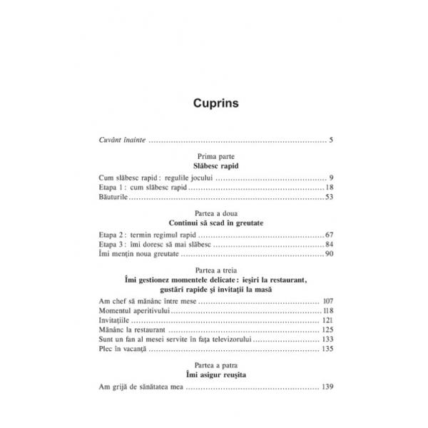 Retete si sfaturi practice pentru slabit - Jacques Fricker