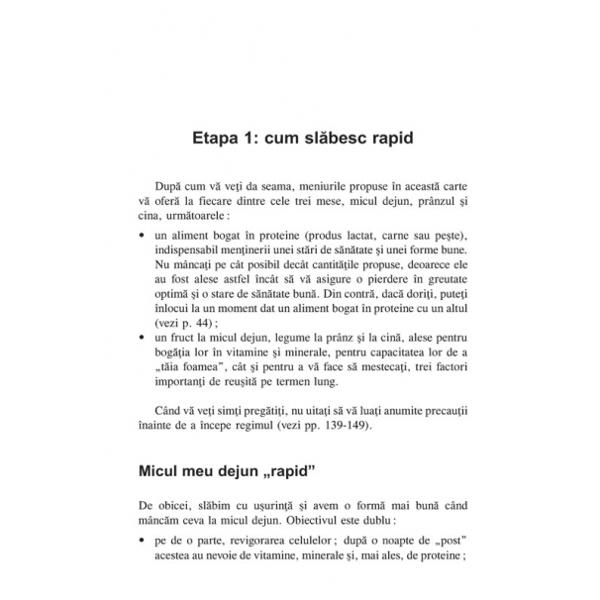 Retete si sfaturi practice pentru slabit - Jacques Fricker