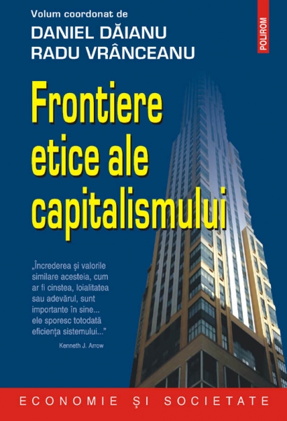Coperta cărții 'Frontiere etice ale capitalismului - Daniel Daianu, Radu Vranceanu'