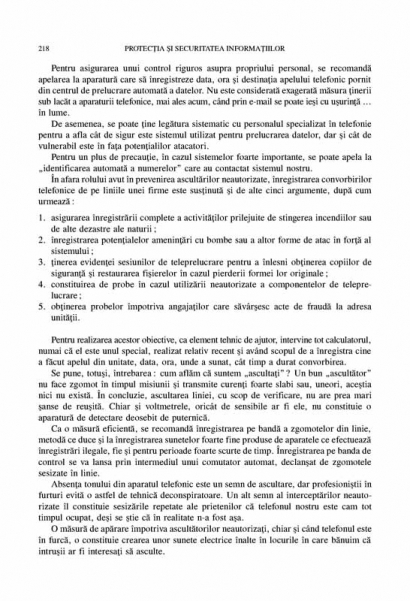 Protectia si securitatea informatiilor, editia a II-a - Dumitru Oprea