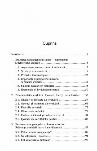 Teoria si metodologia evaluarii - Constantin Cucos