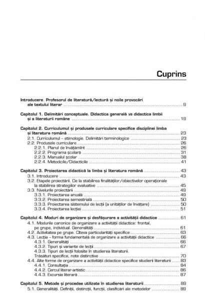 Coperta cărții 'Didactica literaturii romane - Emanuela Ilie'