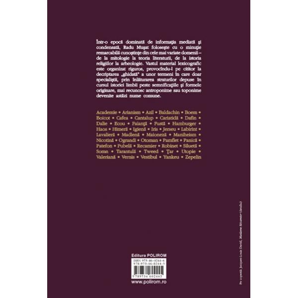 Nume proprii- nume comune. Dictionar de antonomaza