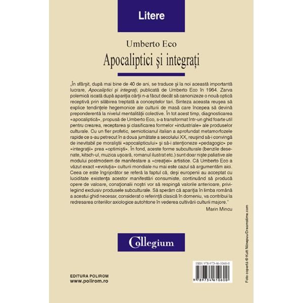 Apocaliptici si integrati - Umberto Eco