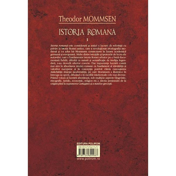 Istoria romana I - Theodor Mommsen