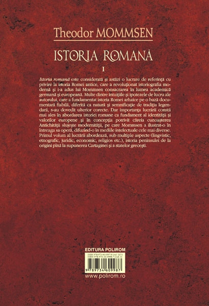 Istoria romana I - Theodor Mommsen