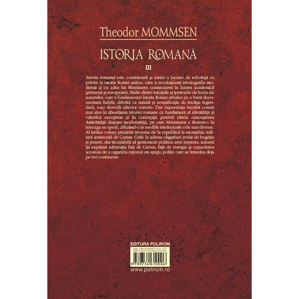 Istoria romana III - Theodor Mommsen
