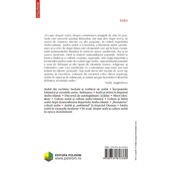 Identitatea araba. Istorie, limba, cultura - Nadia Anghelescu