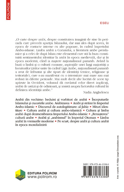 Identitatea araba. Istorie, limba, cultura - Nadia Anghelescu