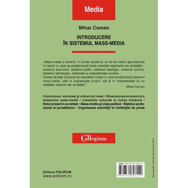 Introducere in sistemul mass-media ed.3 - Mihai Coman