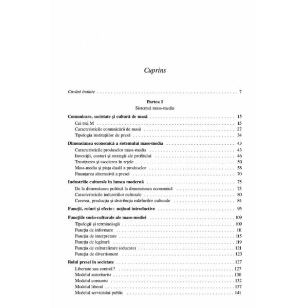 Introducere in sistemul mass-media ed.3 - Mihai Coman