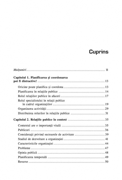 Coperta cărții 'Planificarea si managementul campaniilor de relatii publice - Anne Gregory'