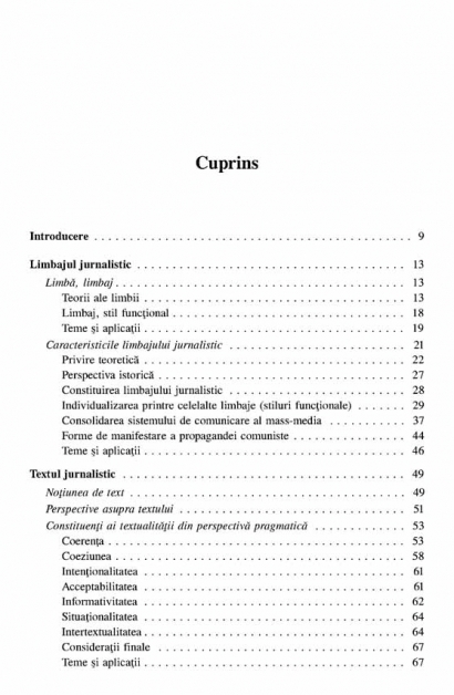 Coperta cărții 'Productia textului jurnalistic - Luminita Rosca'