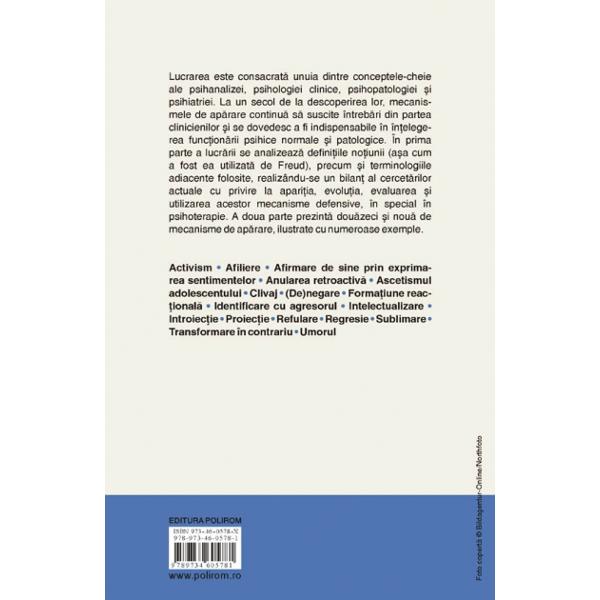 Mecanismele de aparare - Serban Ionescu, Marie-Madeleine Jacquet