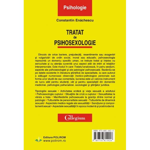 Tratat de psihosexologie - Constantin Enachescu