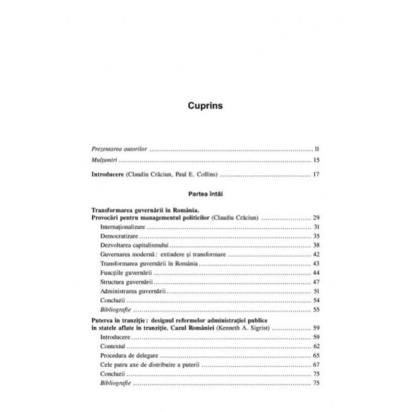 Managementul politicilor publice - Claudiu Craciun, Paul E. Collins