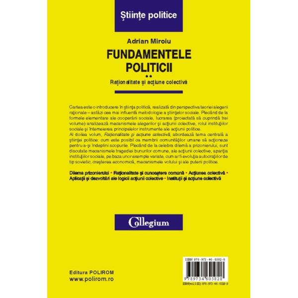 Fundamentele politicii vol. ii - Adrian Miroiu