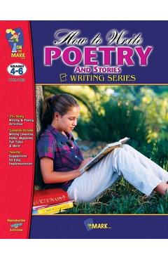 Coperta cărții 'How to Write Poetry & Stories Grades 4-6 - Vi Clarke'