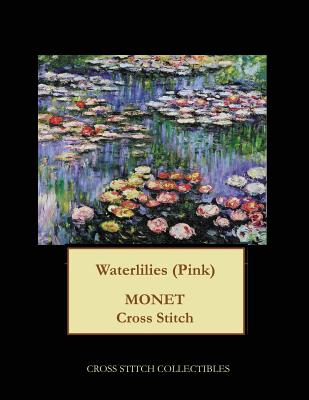 Waterlilies (Pink): Monet cross stitch pattern - Kathleen George
