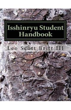 Coperta cărții 'Isshinryu Student Handbook: Karate Sports Academy - Leo Scott Britt Iii'