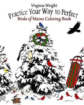 Practice Your Way to Perfect: Birds of Maine Coloring Book - Virginia Wright