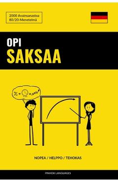 Poza produsului Opi Saksaa - Nopea / Helppo / Tehokas: 2000 Avainsanastoa - Pinhok Languages