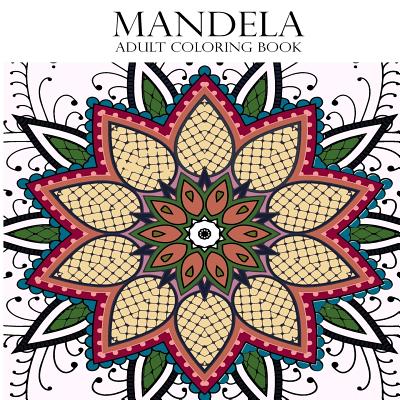 Mandela Adult Coloring Book - Amber Sky