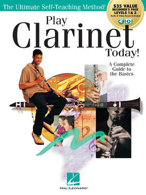 Play Clarinet Today! Beginner's Pack: Method Books 1 & 2 Plus Online Audio & Video - Andrea Bryk